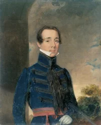 Lieutenant George Briggs (1808-75) Artillerie de Madras, c.1832